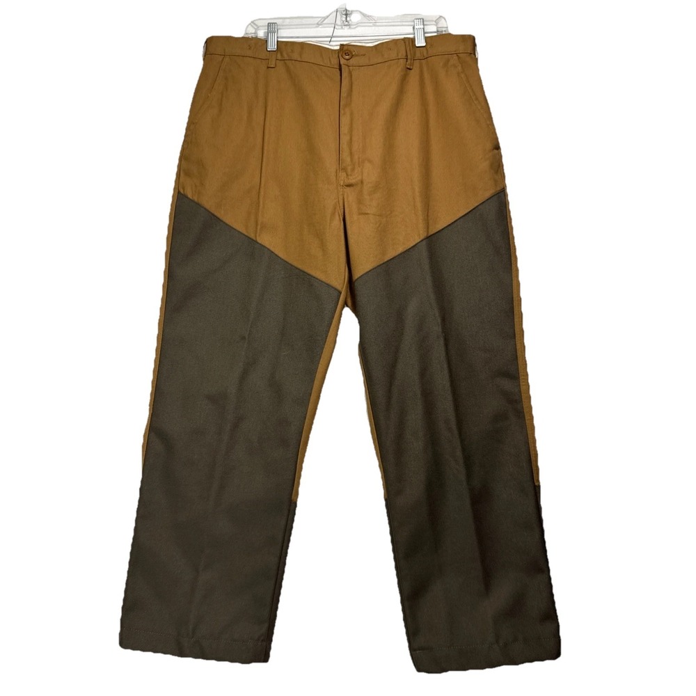 Cabela's‎ Outdoor Gear Pant Men sz 38x28  Brown Hunting Heavy Duty Nylon